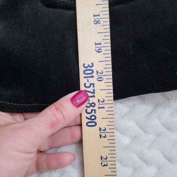 J. CREW Ecole Velvet Blazer Black Hook Eye Close Size 12 P EUC‎ - Picture 15 of 16